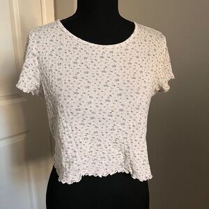 Baby tee floral